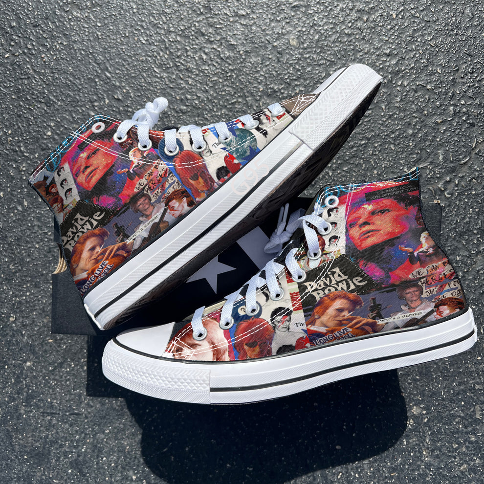 David Bowie High Top Shoes 1 David Bowie High Top Shoes