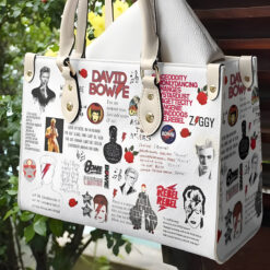 David Bowie Leather Handbag