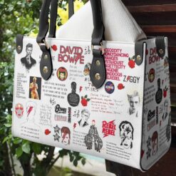 David Bowie Lover Leather Handbag