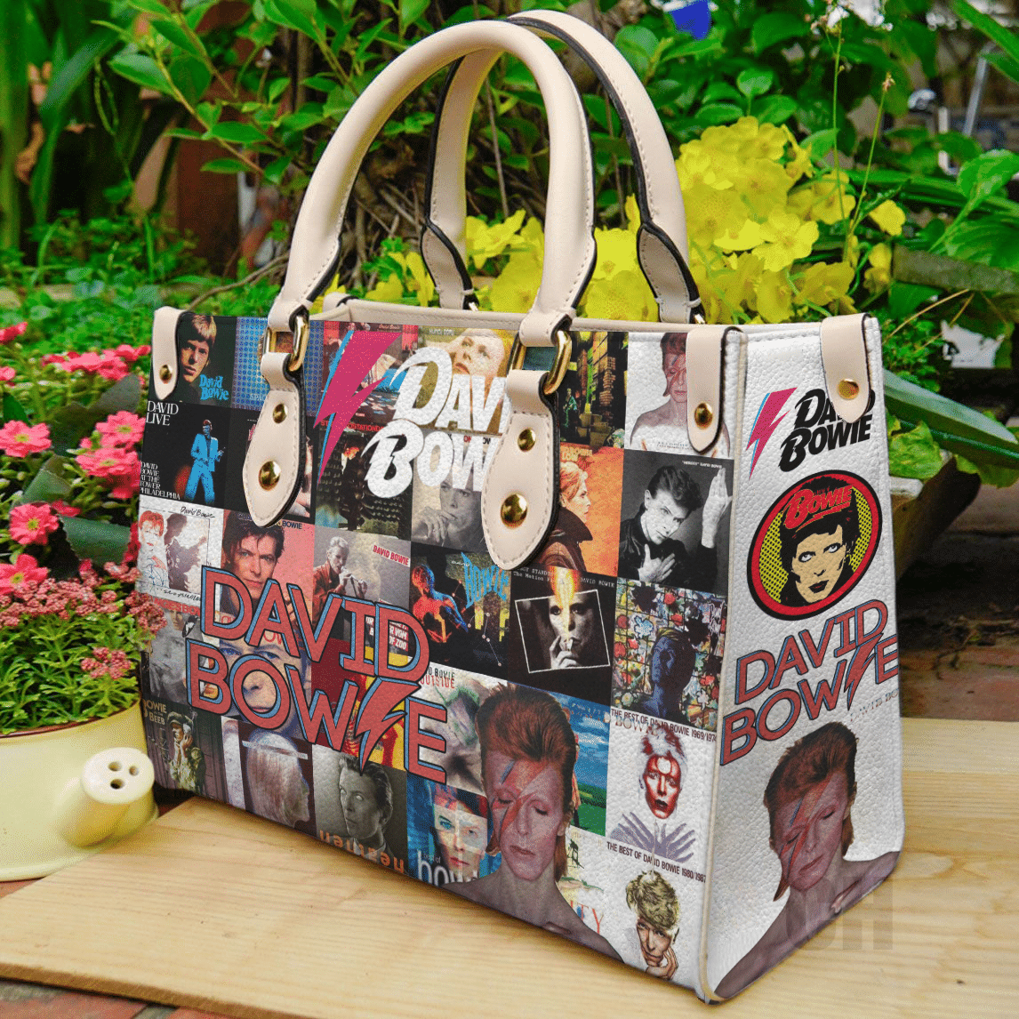 David Bowie Lover Leather Handbag 1 David Bowie Lover Leather Handbag