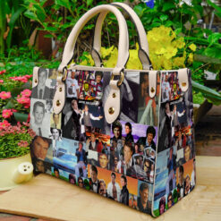 David Hasselhoff Leather Handbag