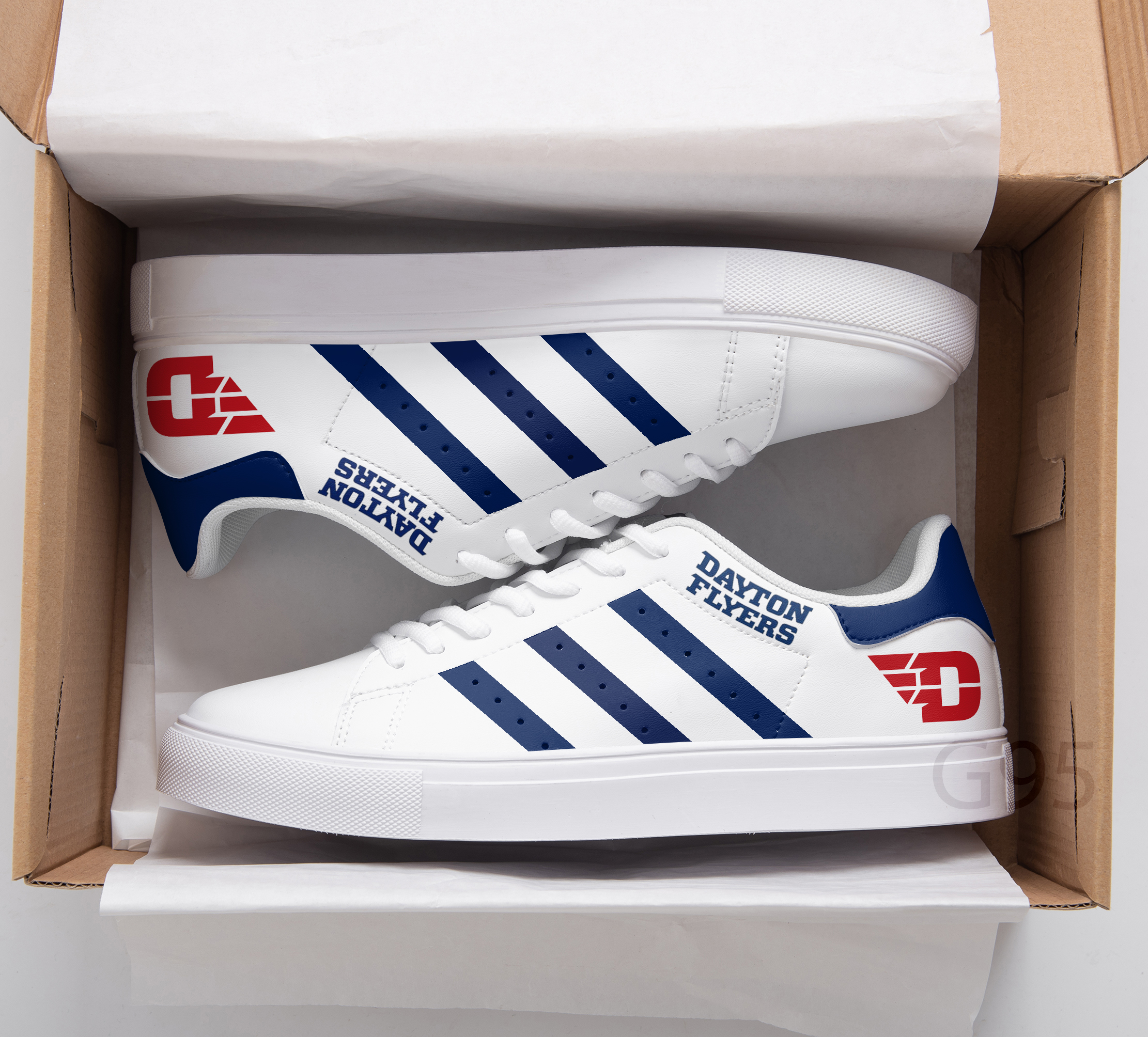 Dayton Flyers Stan Smith Shoes 1 Dayton Flyers Stan Smith Shoes