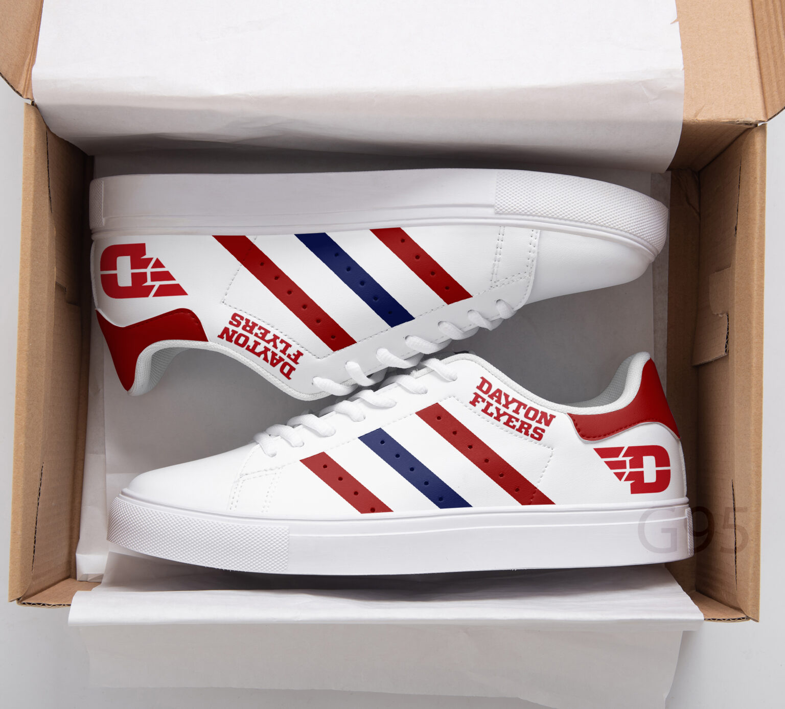Dayton Flyers Stan Smith Shoes 1 Dayton Flyers Stan Smith Shoes