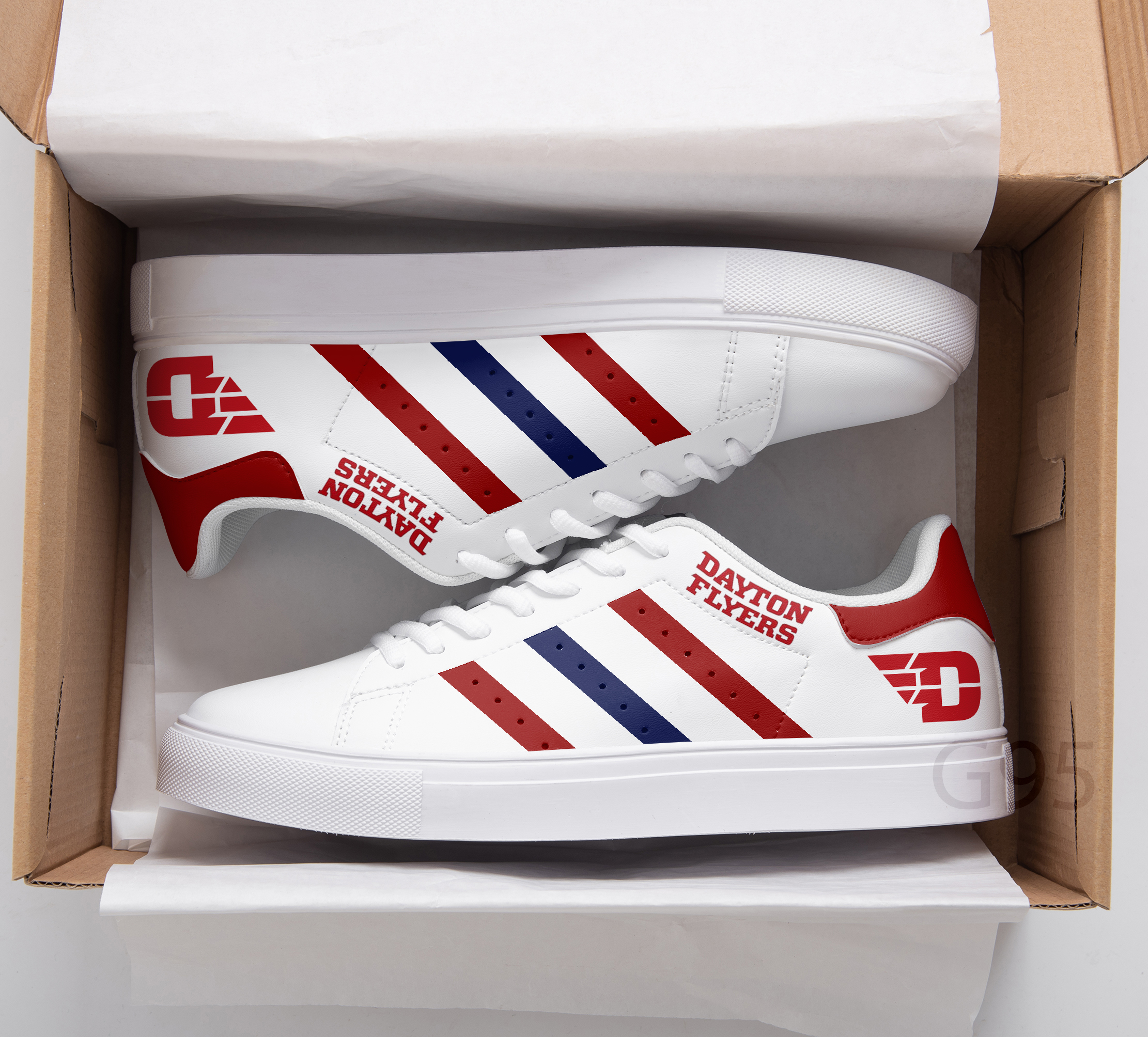 Dayton Flyers Stan Smith Shoes 1 Dayton Flyers Stan Smith Shoes