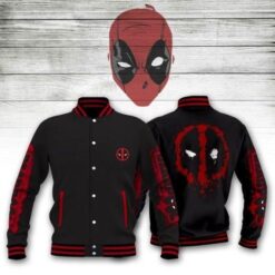 Deadpool Marvel Baseball Jacket
