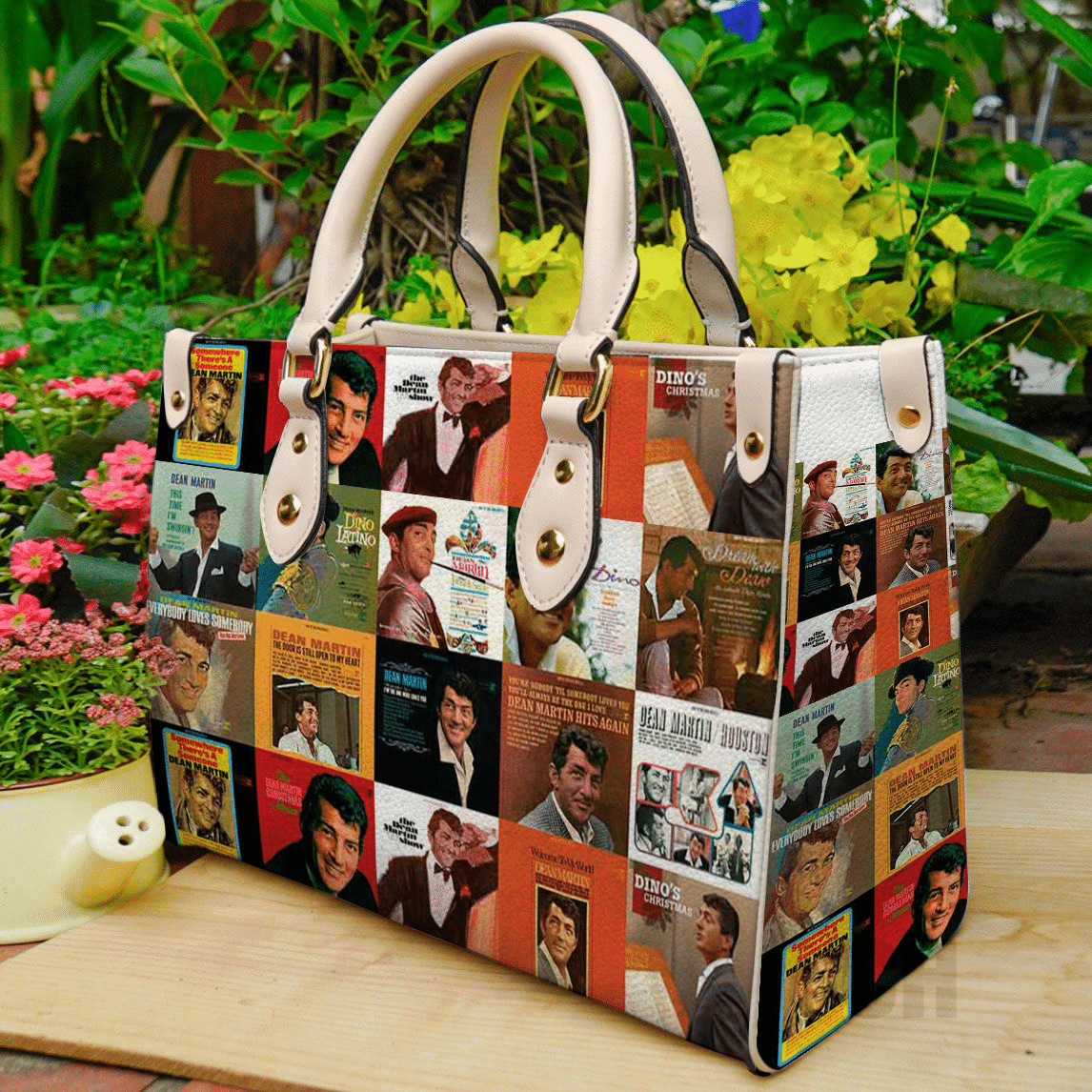 Dean Martin Leather Handbag 1 Dean Martin Leather Handbag