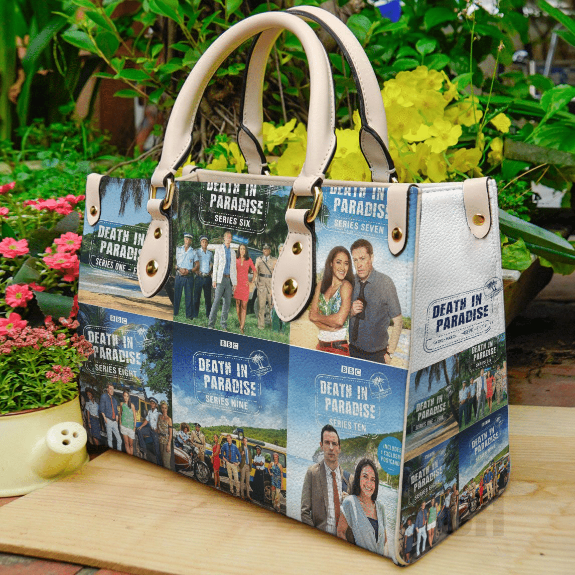 Death In Paradise Leather Handbag 1 Death In Paradise Leather Handbag