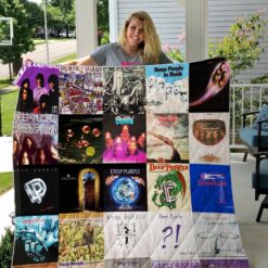 Deep Purple 1 Blanket