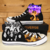 Deep Purple High Top Shoes
