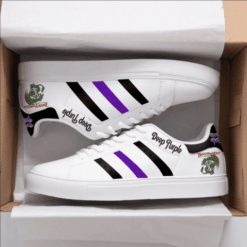 Deep Purple Stan Smith Shoes