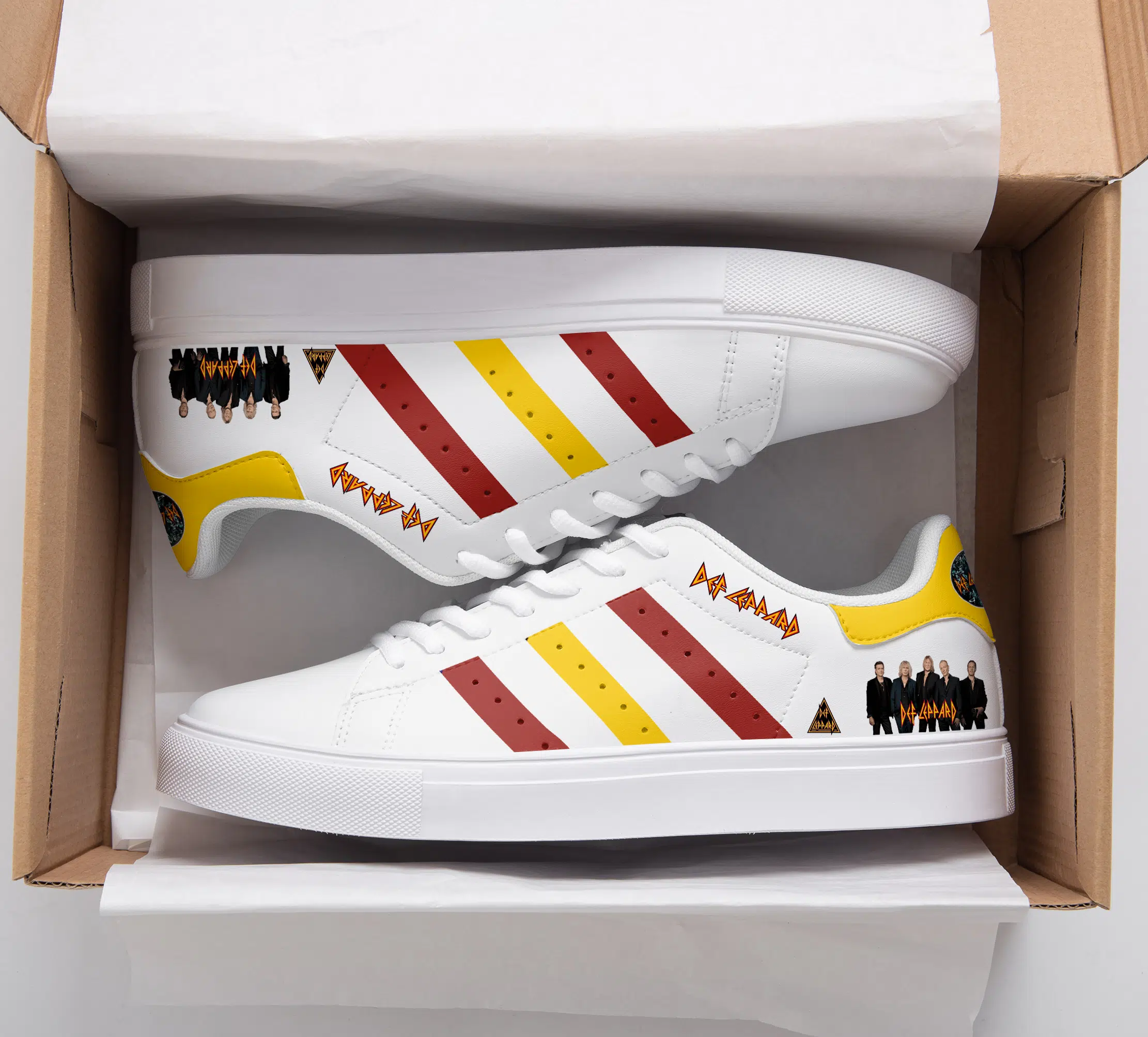 Def Leppard A2 Stan Smith Shoes 1 Def Leppard A2 Stan Smith Shoes