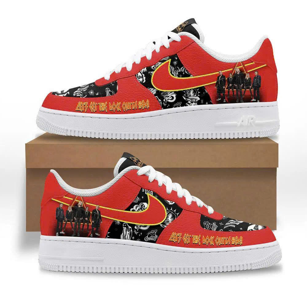 Def Leppard Air Force Shoes 1 Def Leppard Air Force Shoes