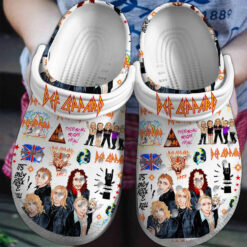 Def Leppard Clogs Shoes