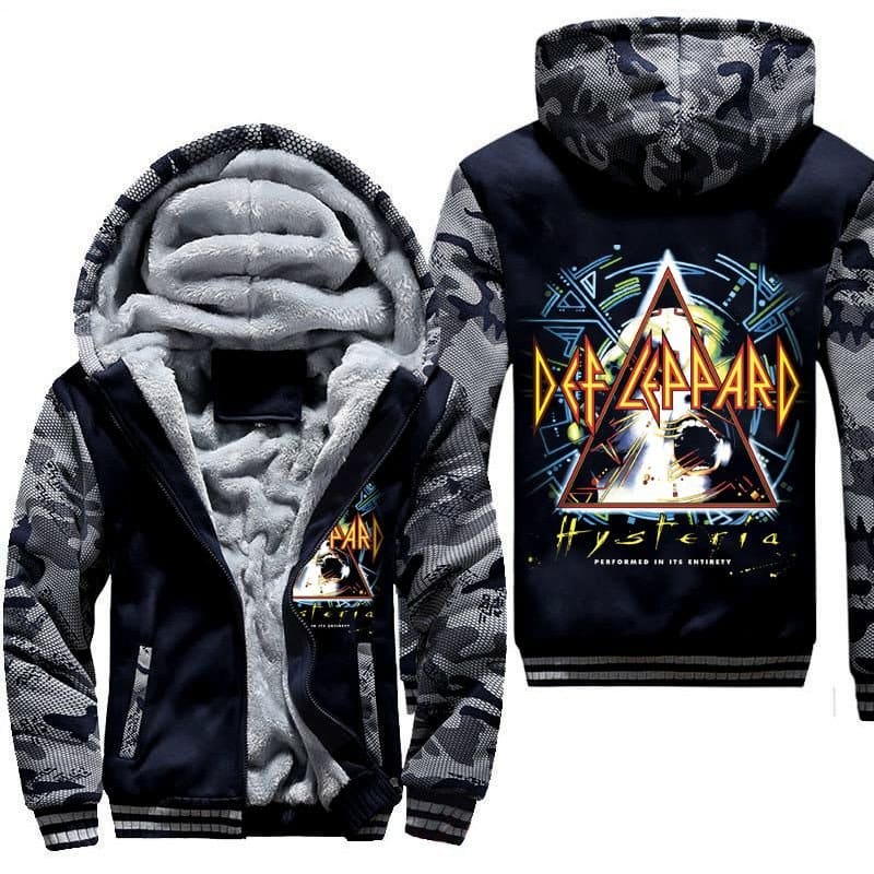 Def Leppard Fleece Jacket 1 Def Leppard Fleece Jacket