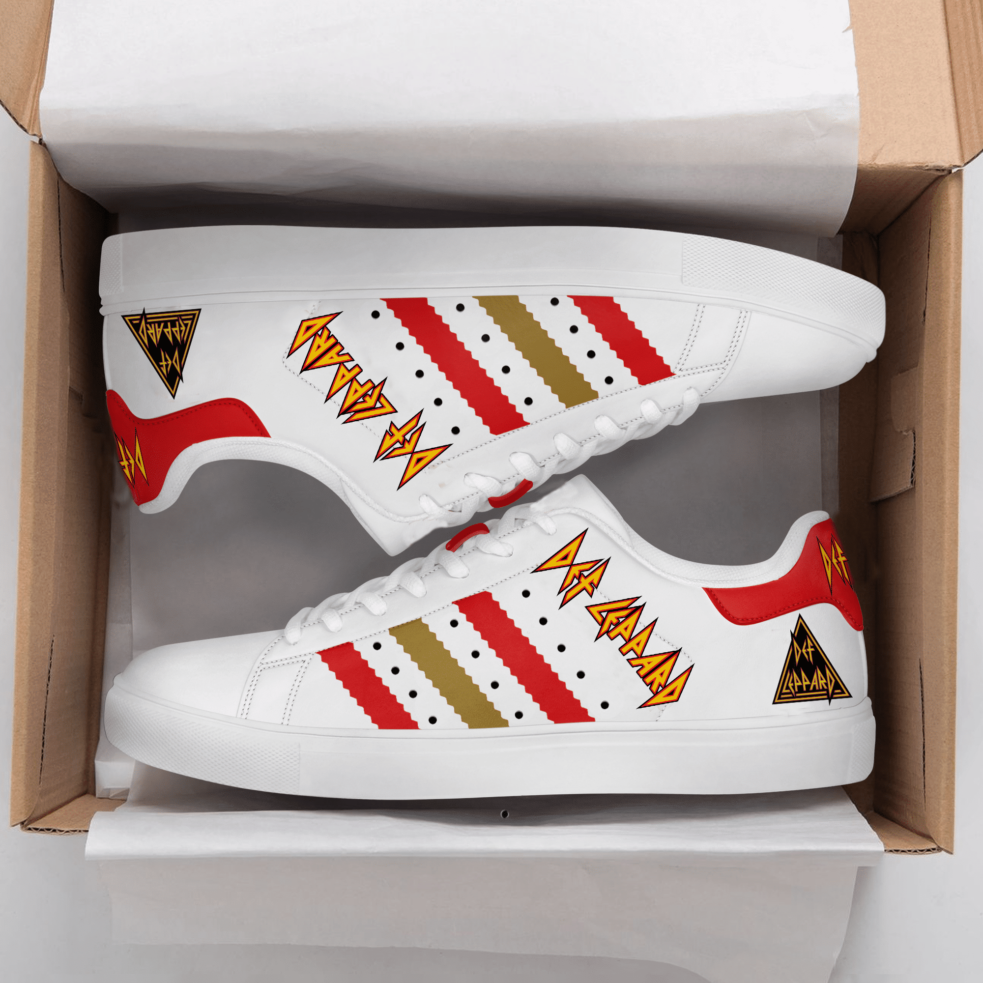 Def Leppard GG1 Stan Smith Shoes 1 Def Leppard GG1 Stan Smith Shoes