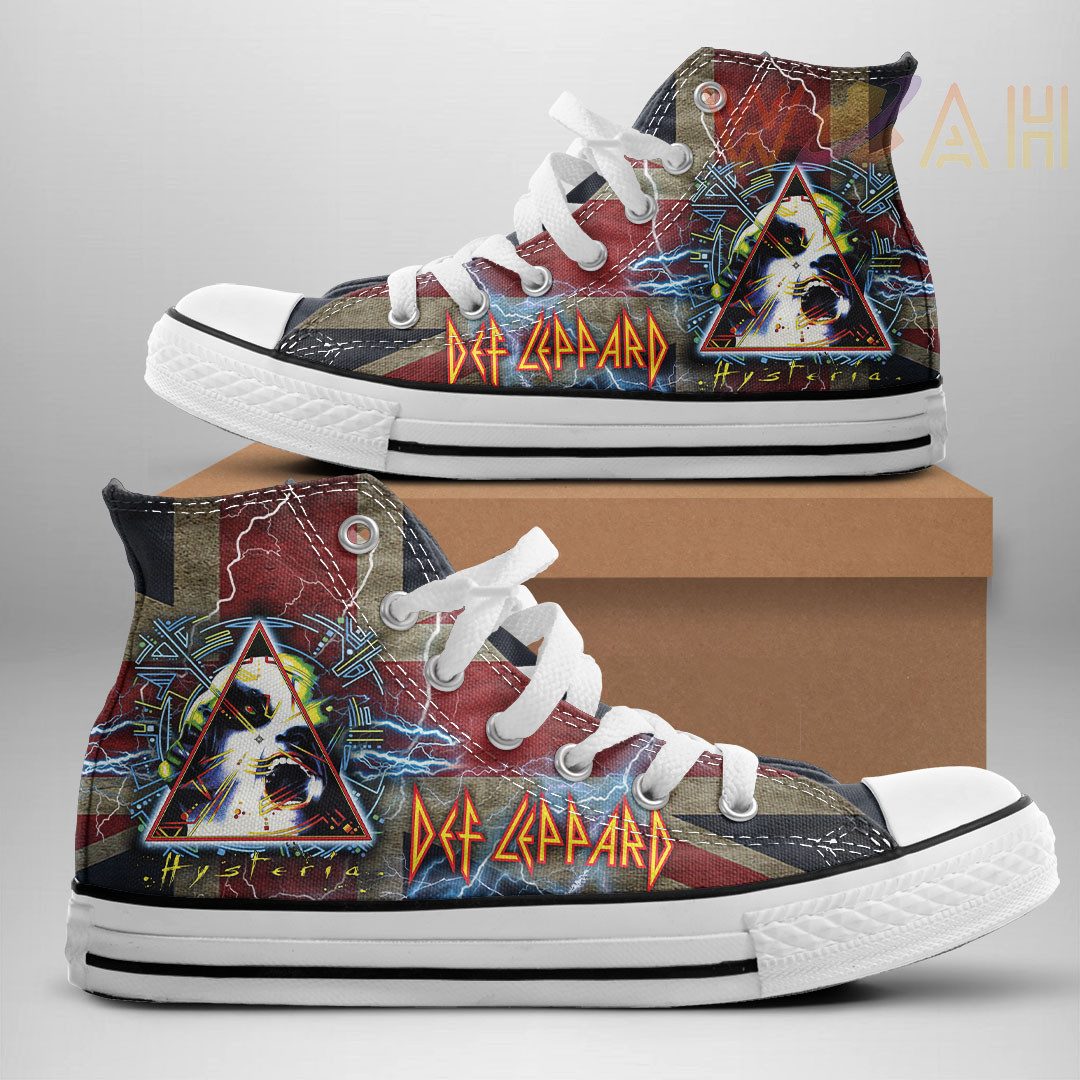 Def Leppard High Top Shoes 1 Def Leppard High Top Shoes
