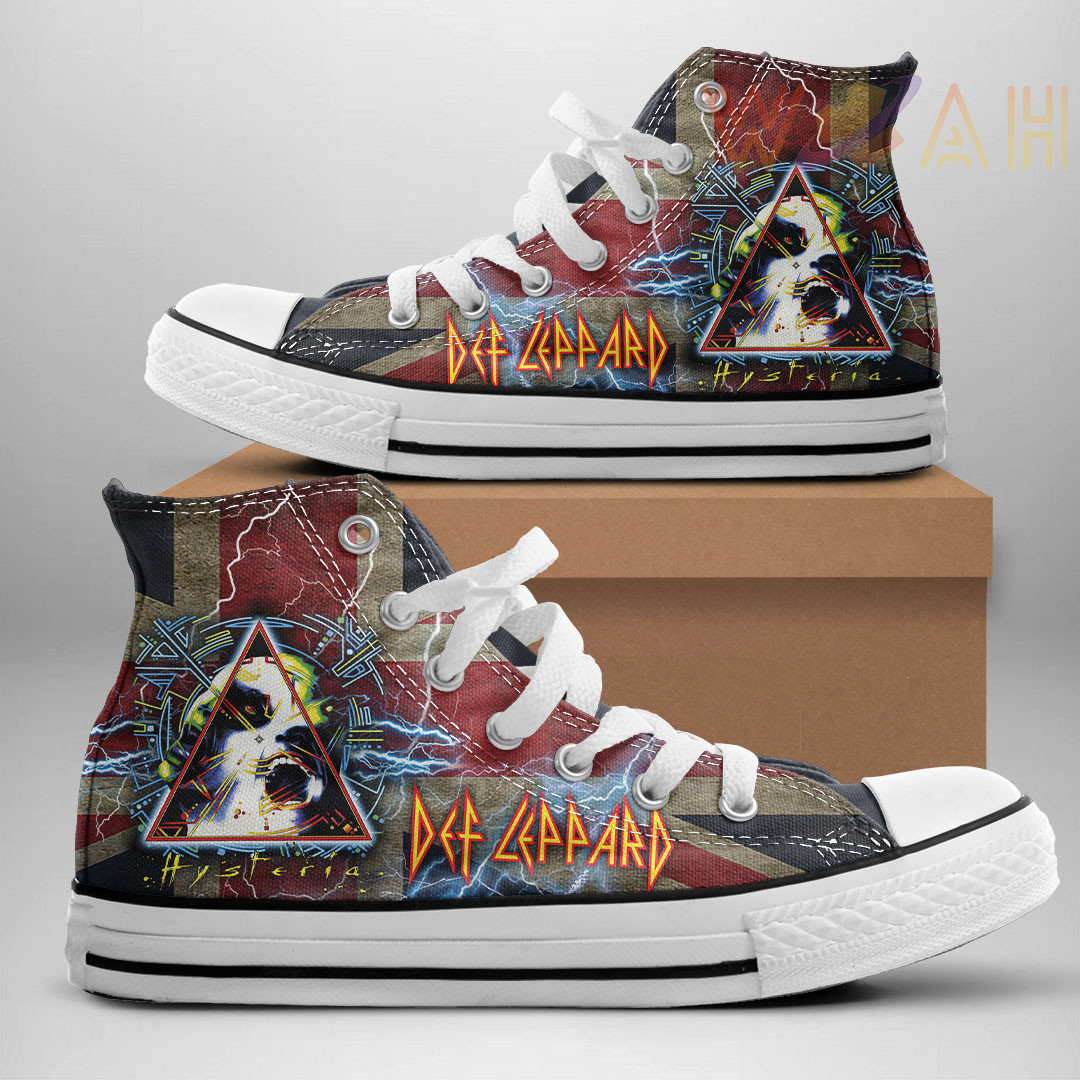 Def Leppard High Top Shoes 1 Def Leppard High Top Shoes