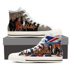 Def Leppard High Top Shoes