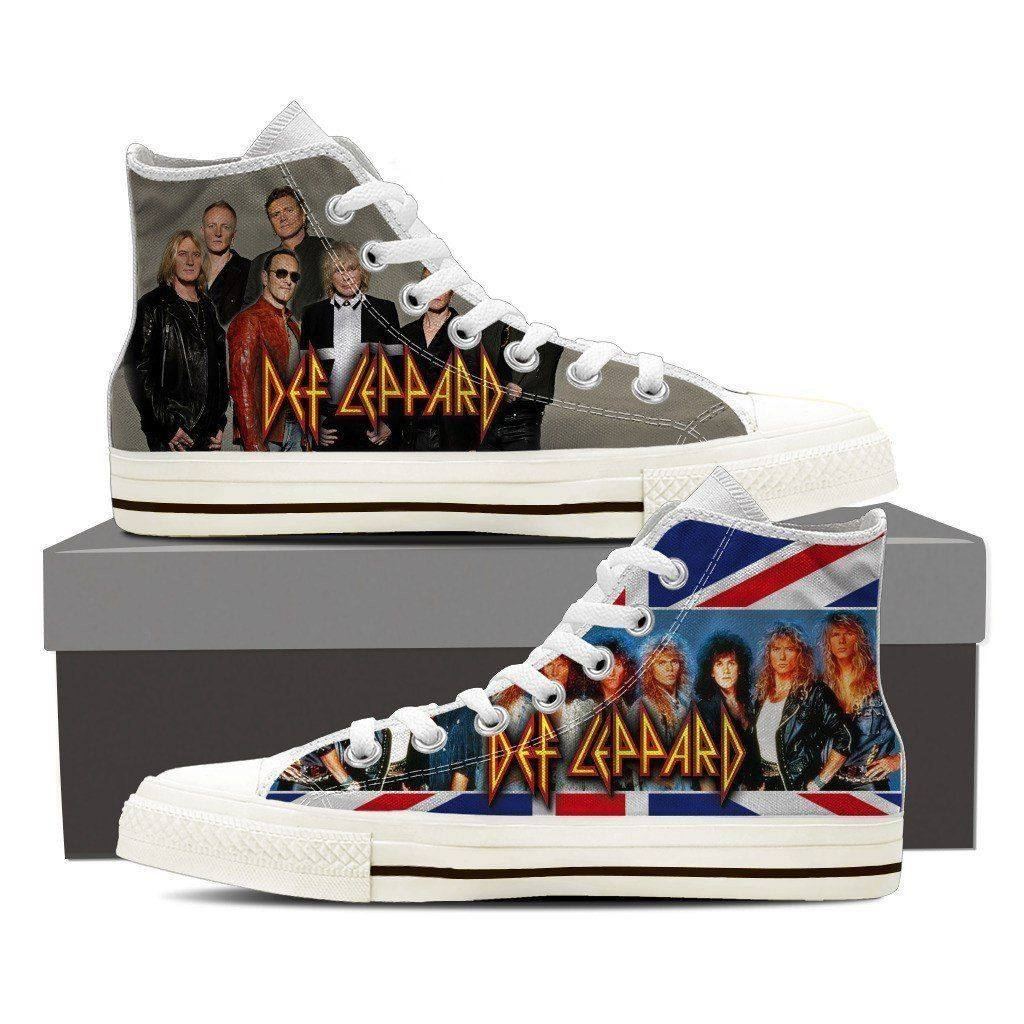 Def Leppard High Top Shoes 1 Def Leppard High Top Shoes