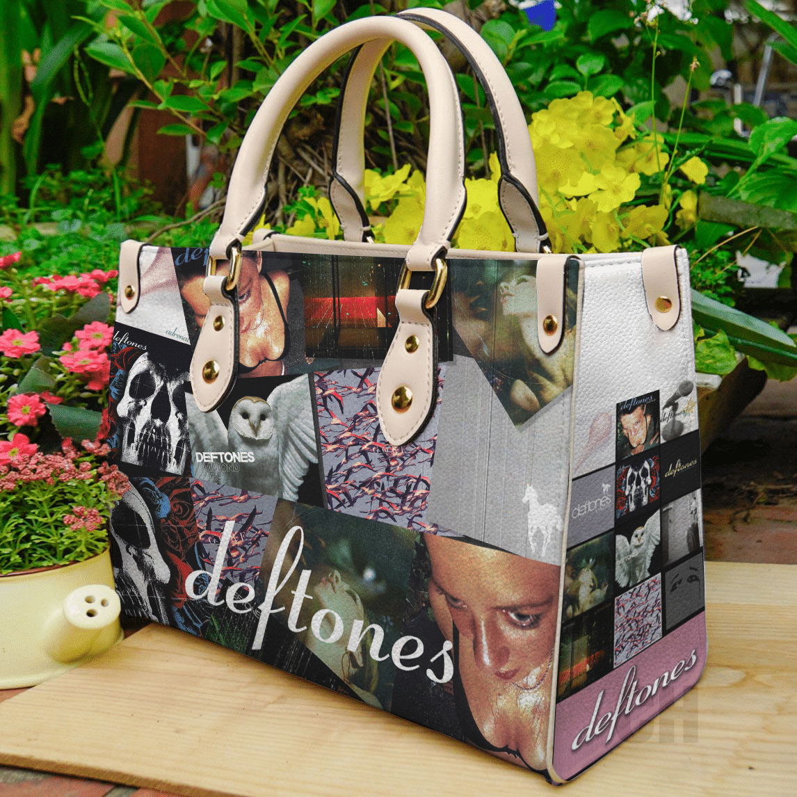 Deftones Leather Handbag 1 Deftones Leather Handbag
