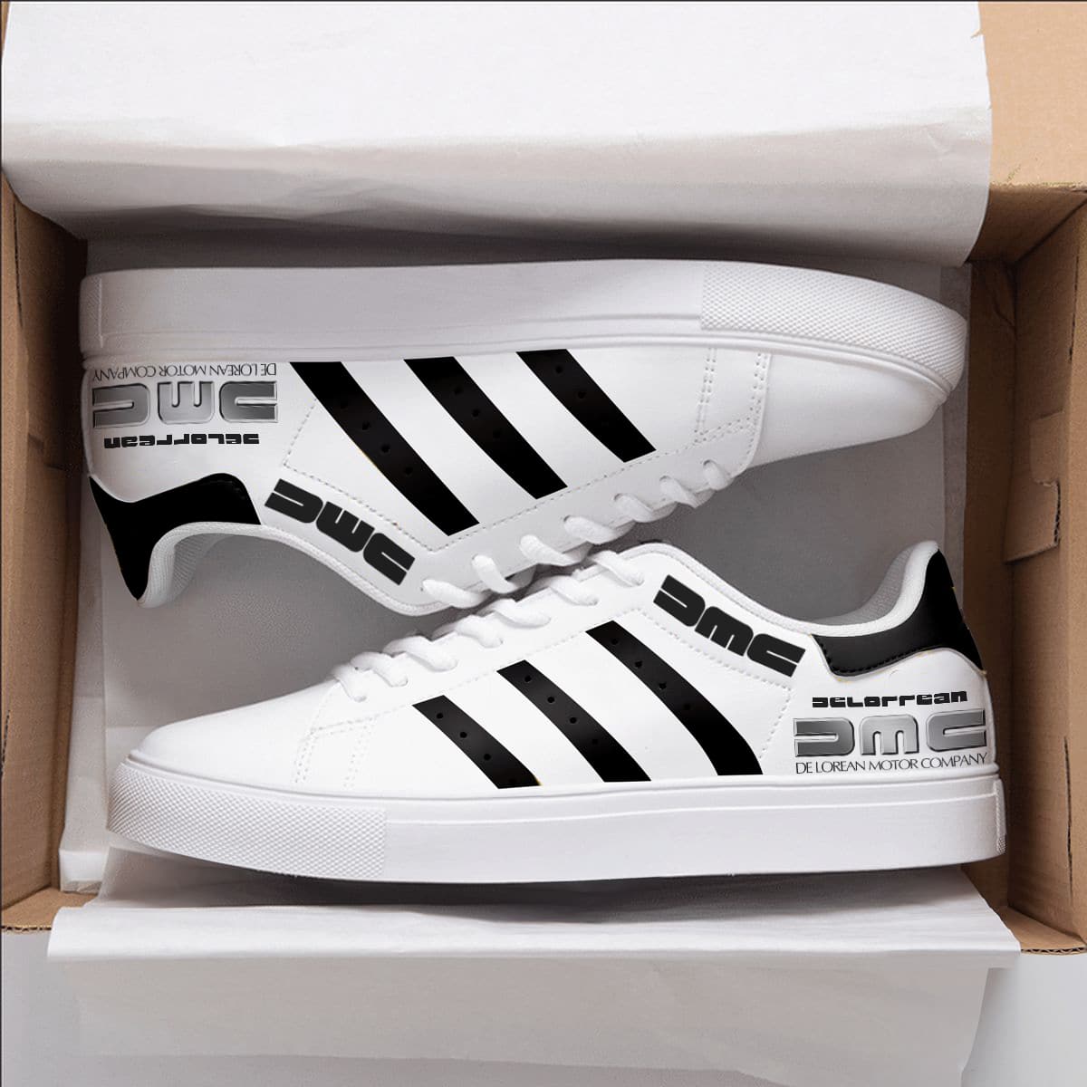 Delorean Stan Smith Shoes 1 Delorean Stan Smith Shoes