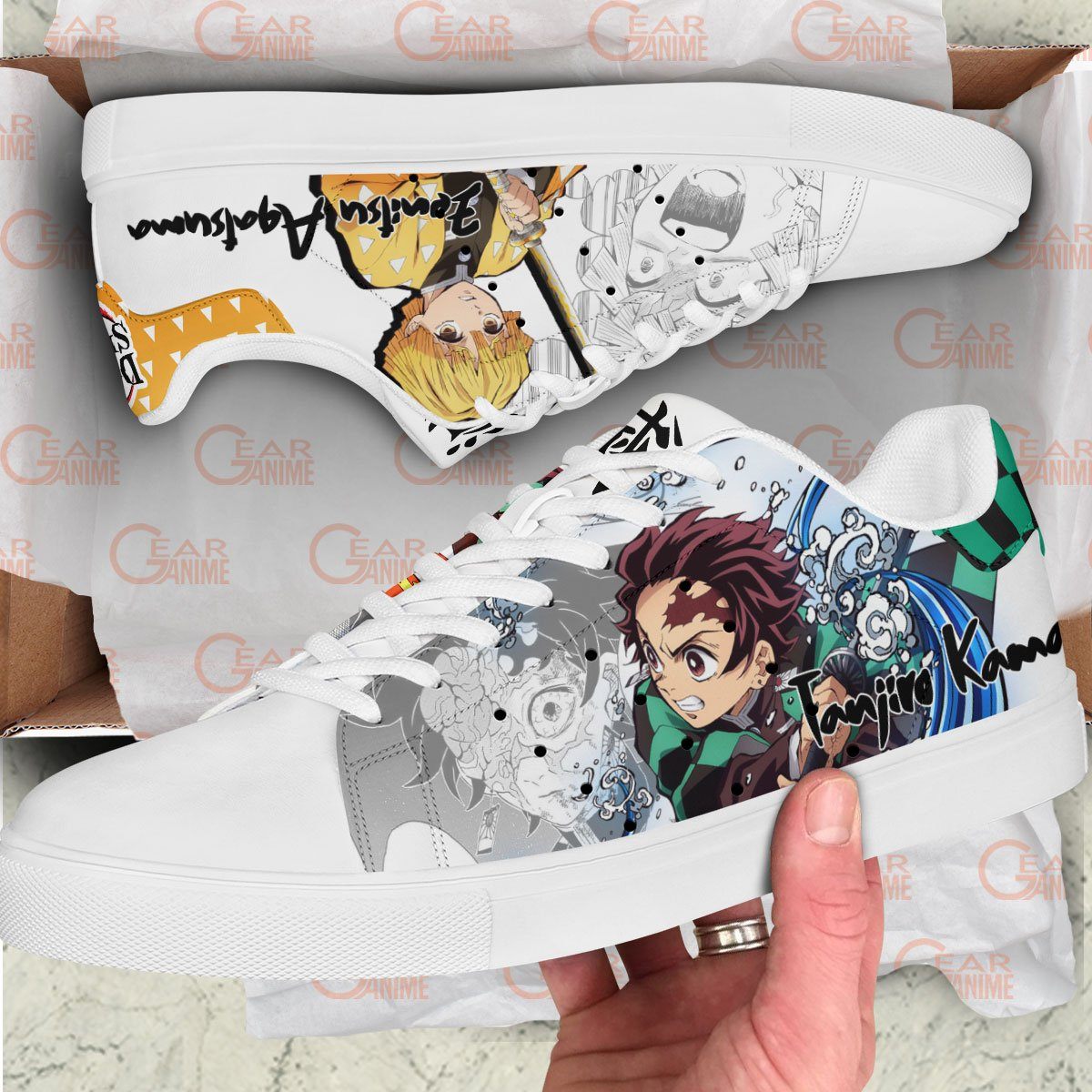 Demon Slayer Stan Smith Shoes 1 Demon Slayer Stan Smith Shoes