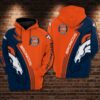 Denver Broncos 0GG Hoodie Zip Hoodie 3D