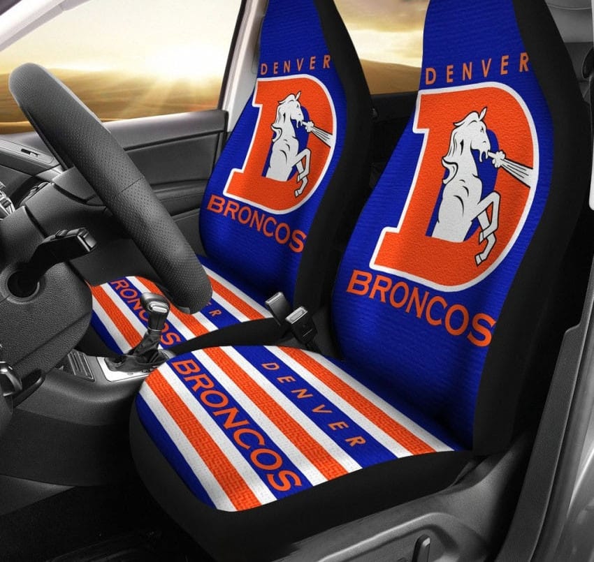 Denver Broncos 1G Seat Covers 1 Denver Broncos 1G Seat Covers