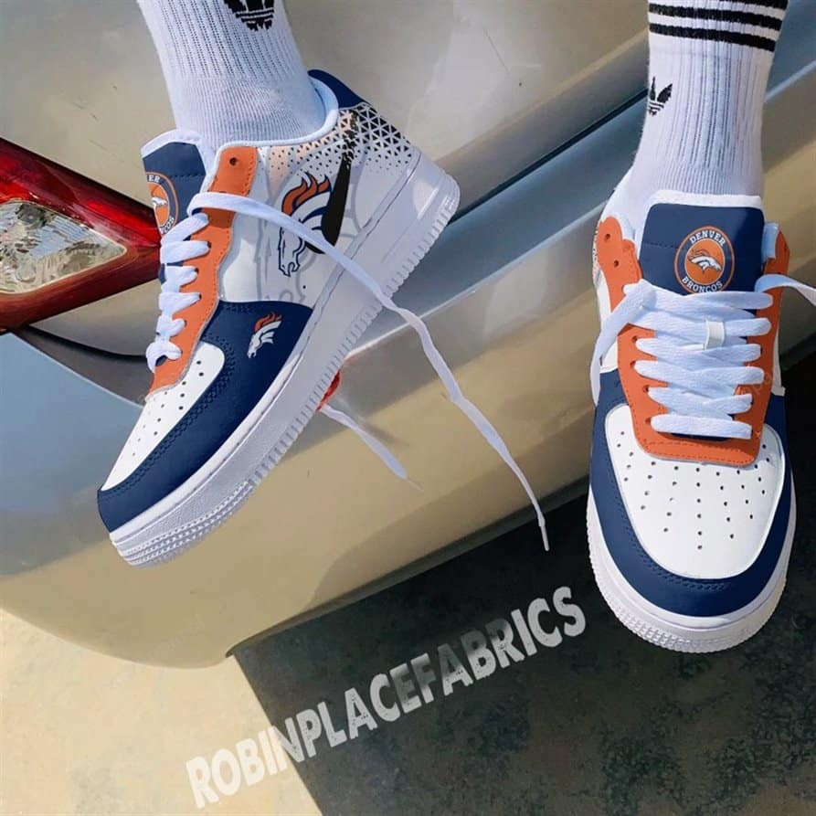 Denver Broncos Air Force Shoes 1 Denver Broncos Air Force Shoes