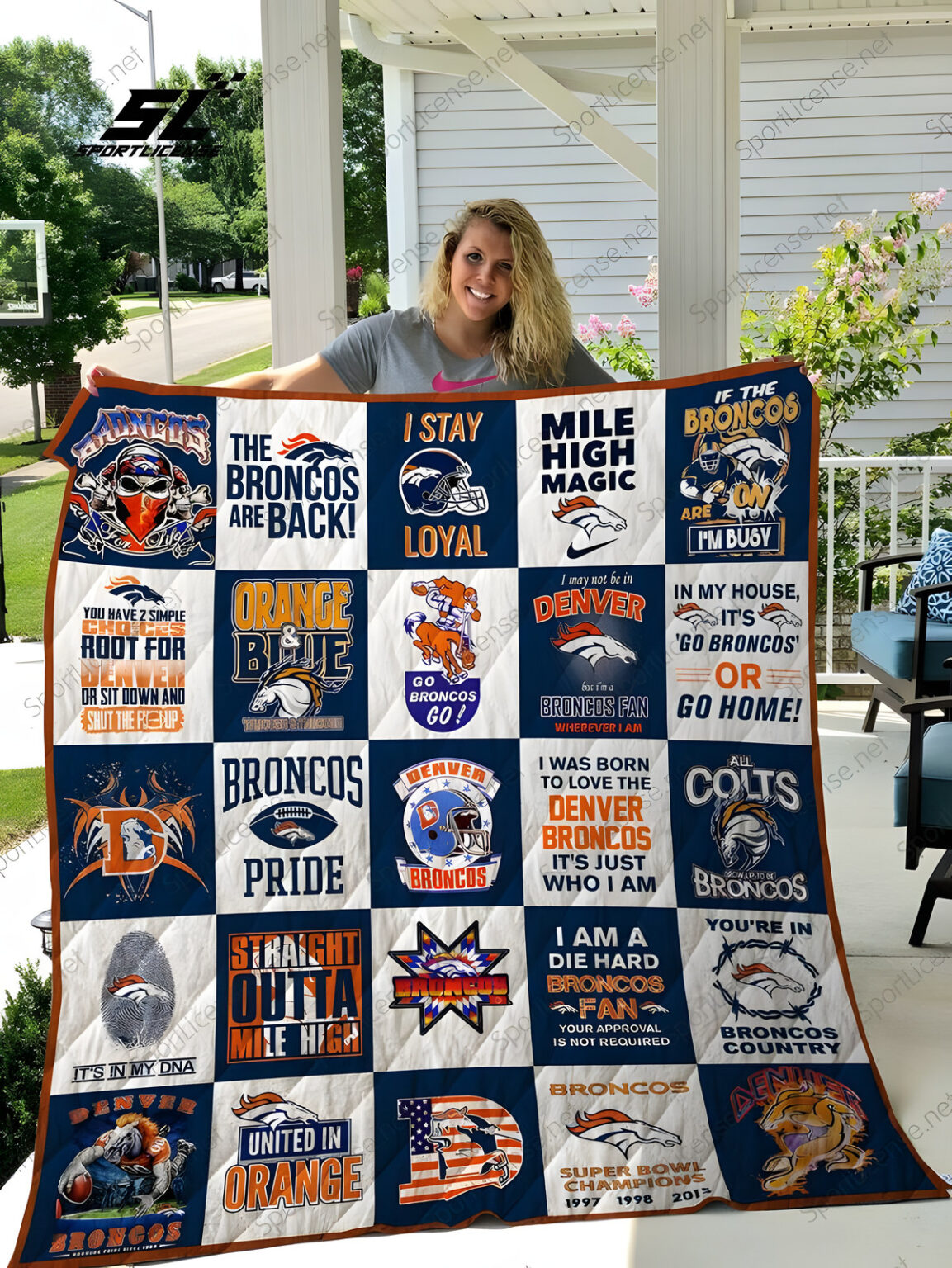 Denver Broncos Blanket 1 Denver Broncos Blanket