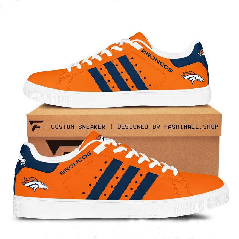 Denver Broncos G1 Stan Smith Shoes 1 Denver Broncos G1 Stan Smith Shoes