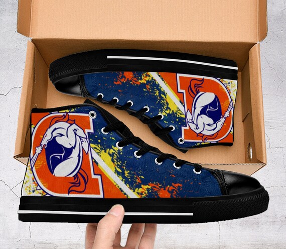 Denver Broncos High Top Shoes 1 Denver Broncos High Top Shoes