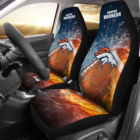 Denver Broncos NFL Seat Covers 1 Denver Broncos NFL Seat Covers