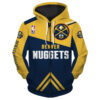 Denver Nuggets Hoodie Dress 3D