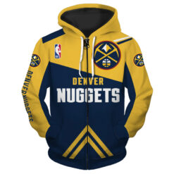 Denver Nuggets Hoodie Dress 3D