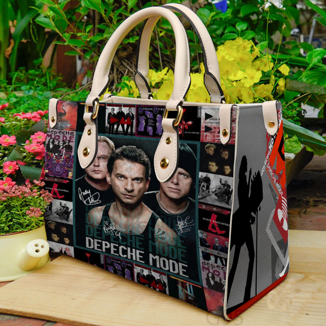 Depeche Mode 01 Leather Handbag 1 Depeche Mode 01 Leather Handbag
