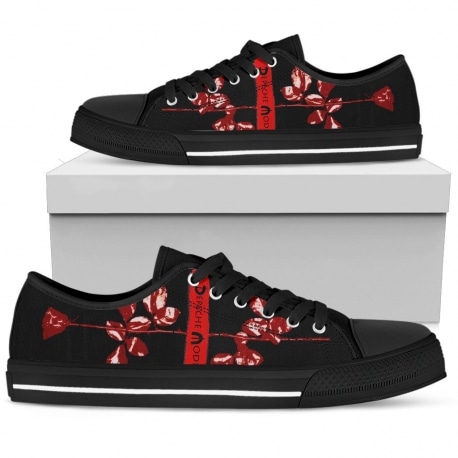 Depeche Mode 3 Low Top Shoes 1 Depeche Mode 3 Low Top Shoes
