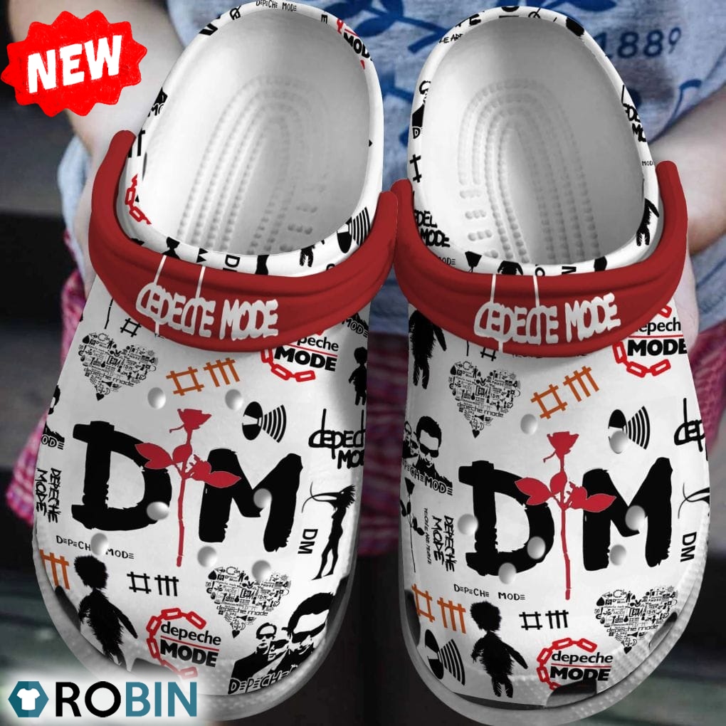 Depeche Mode 3D Print Soft Clogs 1 Depeche Mode 3D Print Soft Clogs