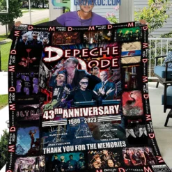 Depeche Mode Blanket