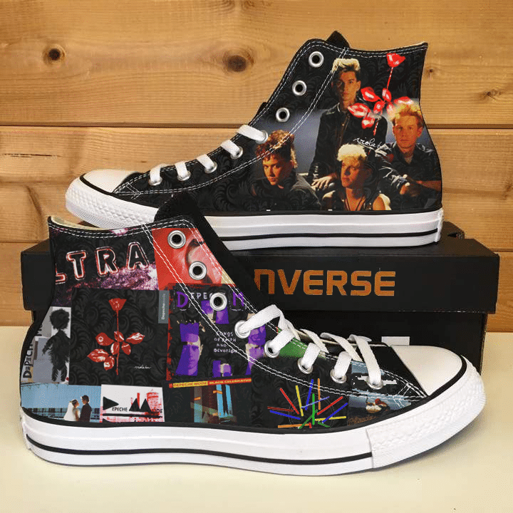 Depeche Mode High Top Shoes 1 Depeche Mode High Top Shoes