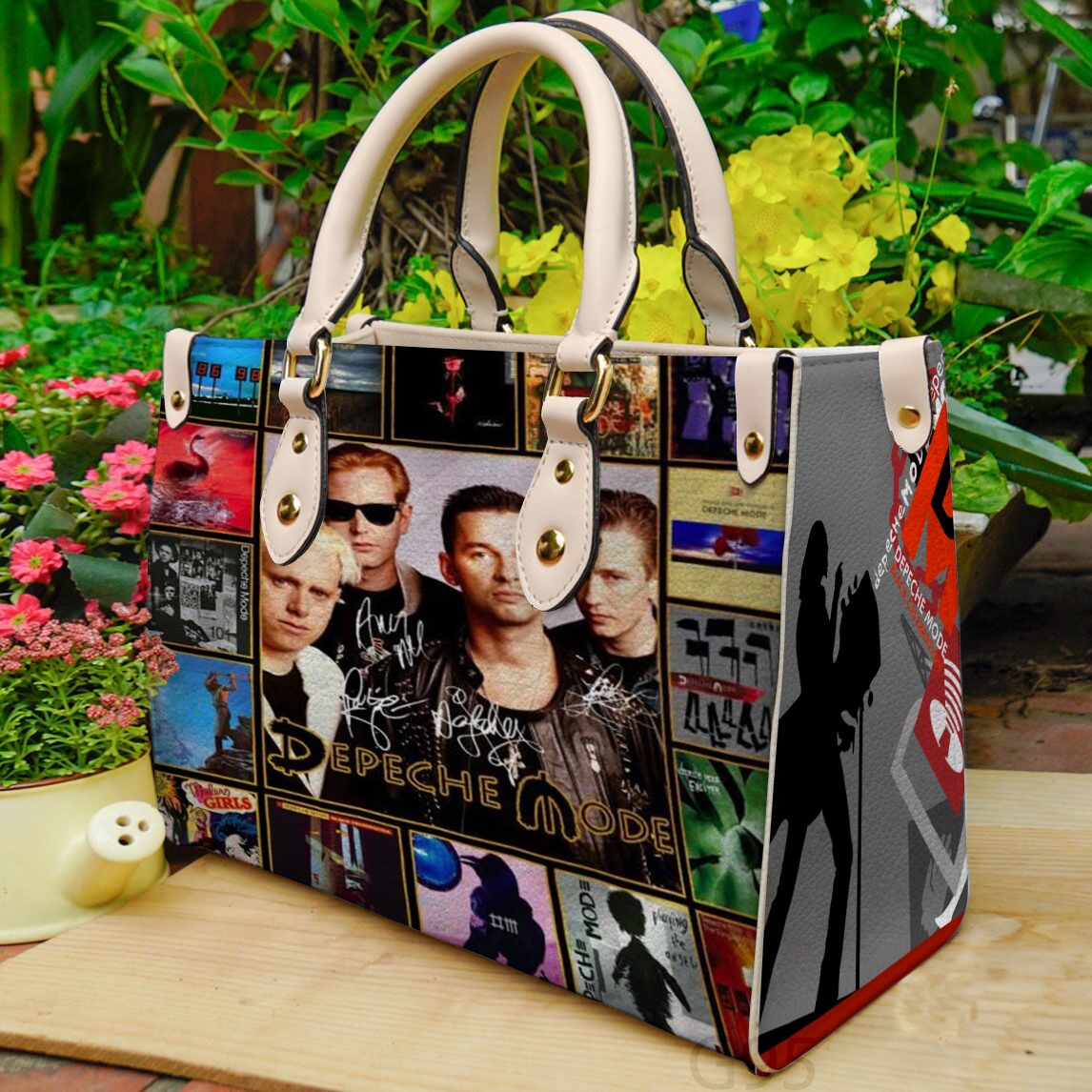 Depeche Mode Leather Handbag 1 Depeche Mode Leather Handbag