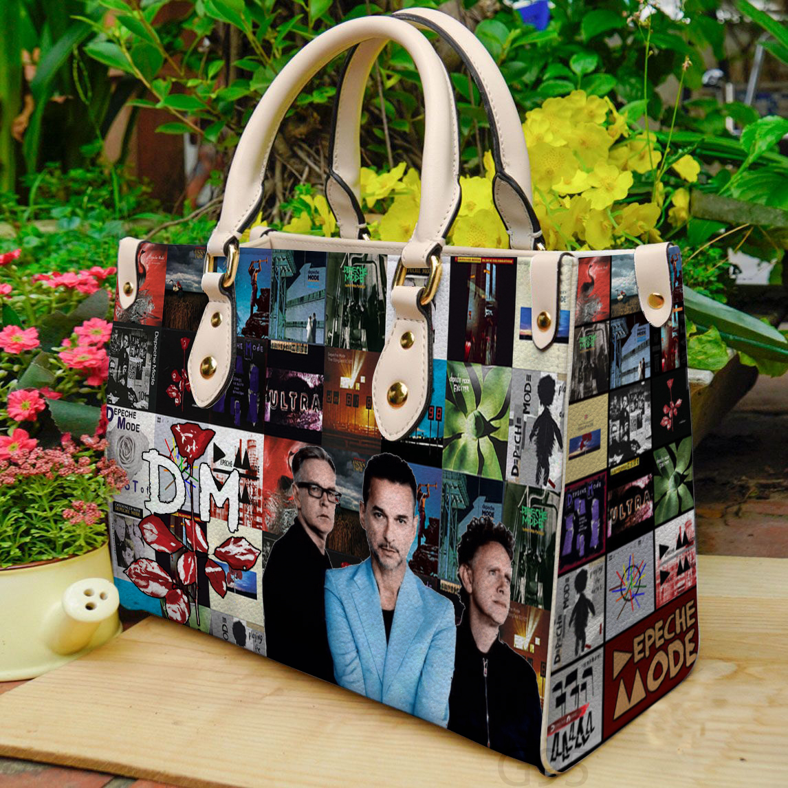Depeche Mode Leather Handbag 1 Depeche Mode Leather Handbag
