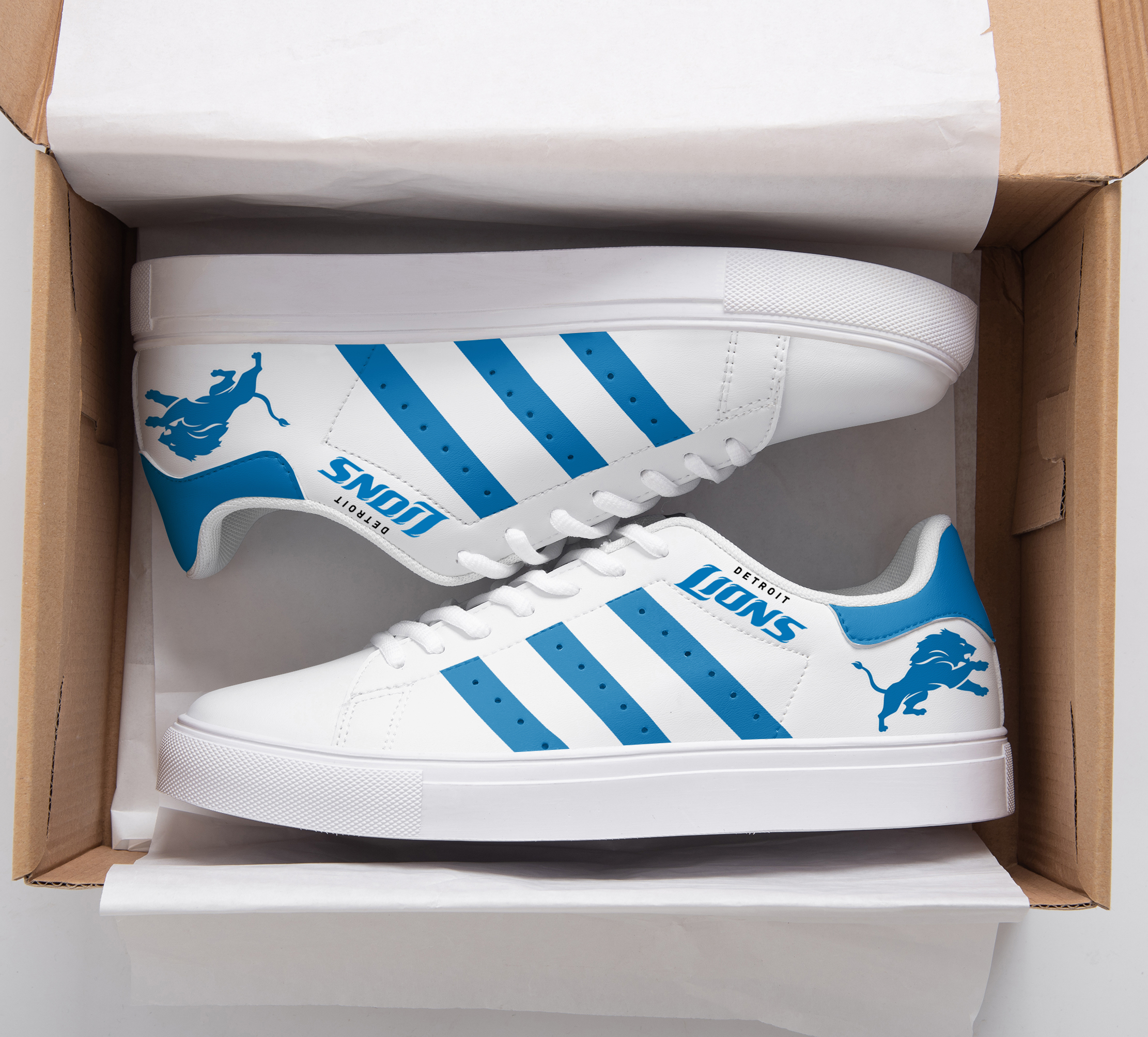 Detroit Lions A2 Stan Smith Shoes 1 Detroit Lions A2 Stan Smith Shoes