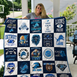 Detroit Lions Love Blanket