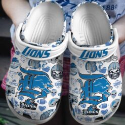 Detroit Lions Soft Clogs