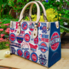 Detroit Pistons Leather Handbag