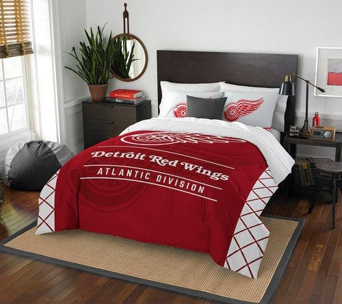 Detroit Red Wings 1 Bedding Set 1 Detroit Red Wings 1 Bedding Set