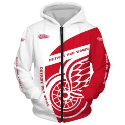 Detroit Red Wings Hoodie Zip Hoodie 3D