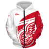 Detroit Red Wings Hoodie Zip Hoodie 3D