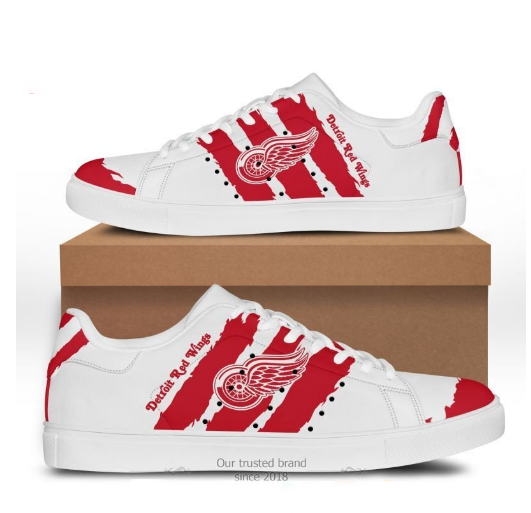 Detroit Red Wings Stan Smith Shoes 1 Detroit Red Wings Stan Smith Shoes